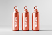 Aluminum Water Bottle Mockup Bundle, a Packaging Mockup by pmvch (Thumbnail 14 of 51)