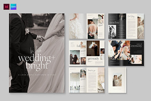 Wedding Day Magazine Template, a Brochure Template by BrandPacks