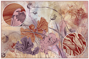 Fresco collection Flower symphony, a Wallpaper Graphic by Natalia0307 (Thumbnail 3 of 14)