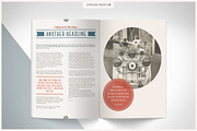 RETRO | Magazine, a Magazine Template by Marigold Studios (Thumbnail 6 of 10)