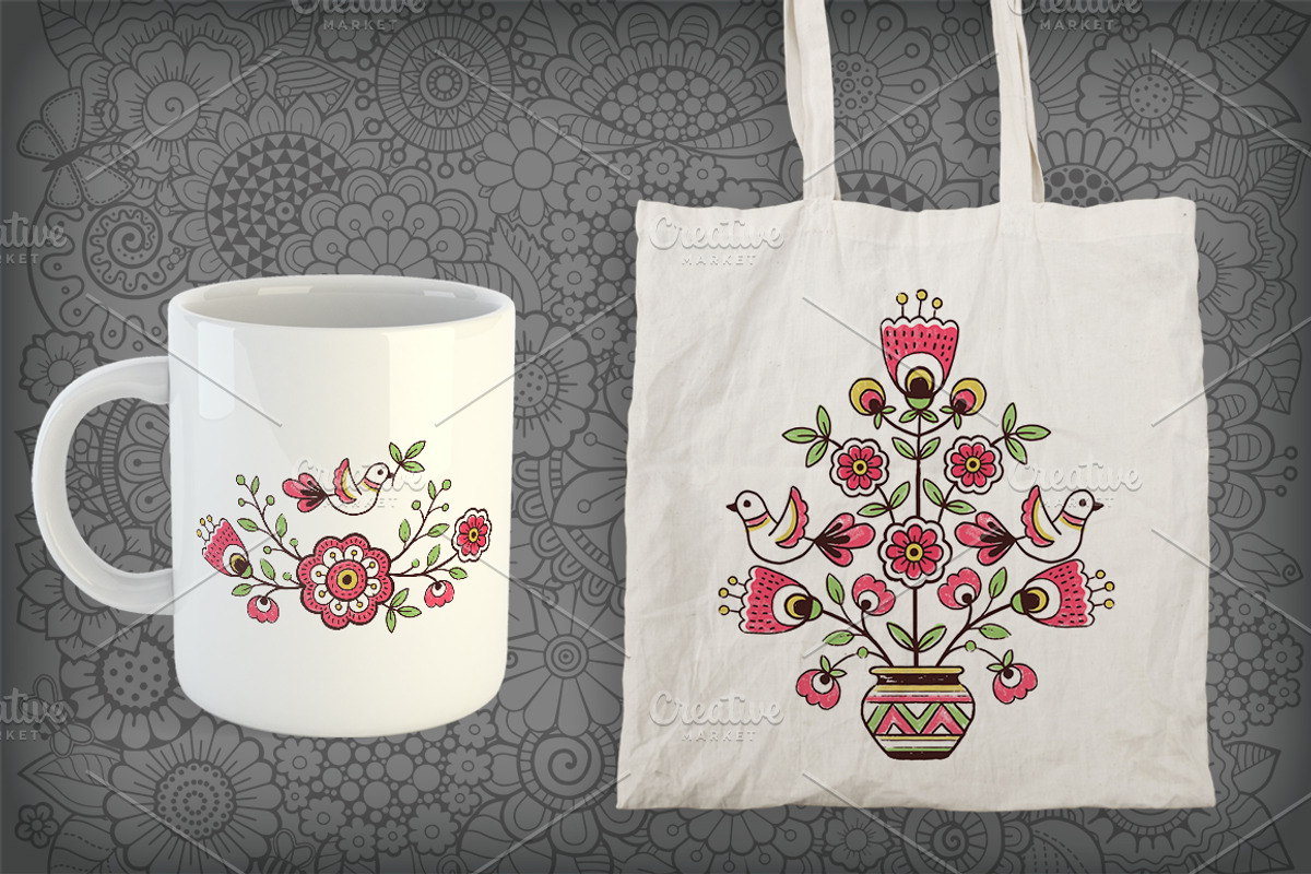 Stylized Ukrainian pattern, a Pattern Graphic by Nataliia Toporovska (Photo 2 of 5)
