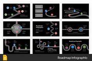 Roadmaps Infographic GSlides, PPoint, a Presentation Template by Fit-tee (Thumbnail 1 of 4)