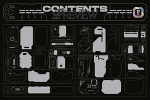 Sci-Fi Panels Vector Pack