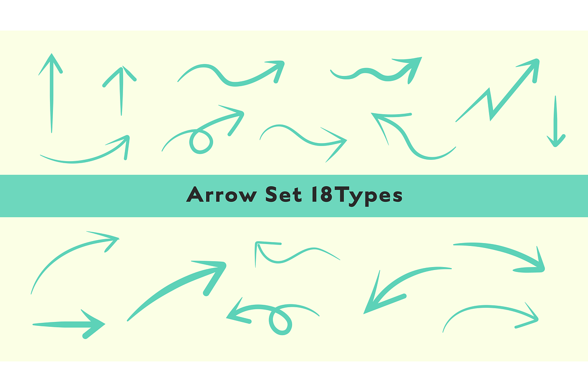 Arrow Set 18Types (Mogrt), a Templates & Theme by mikenoki (Photo 1 of 2)