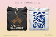 Hoodie Mockups for Illustrator, a Hoody Mockup by Komet & Flicker (Thumbnail 8 of 9)