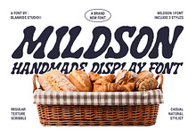 Mildson - Handmade Display Font