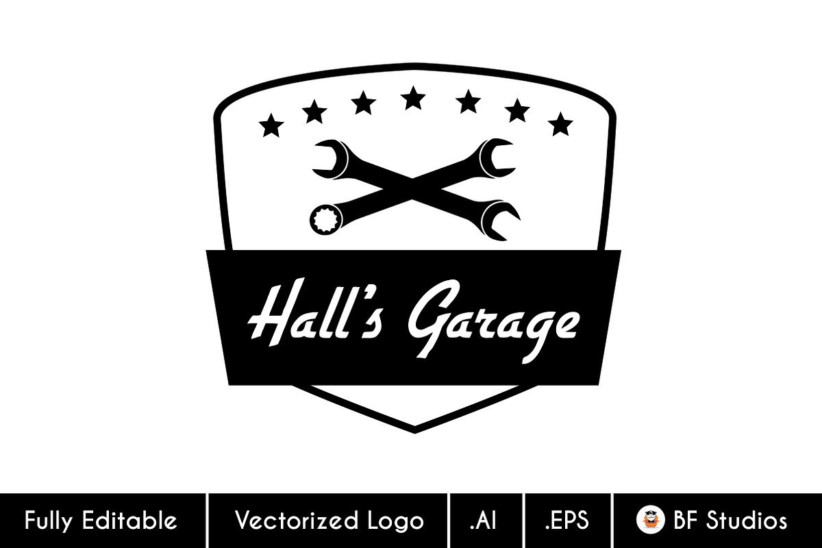 Mechanic - Auto Shop Logo 11, a Branding & Logo Template by BF Studios (Photo 3 of 4)