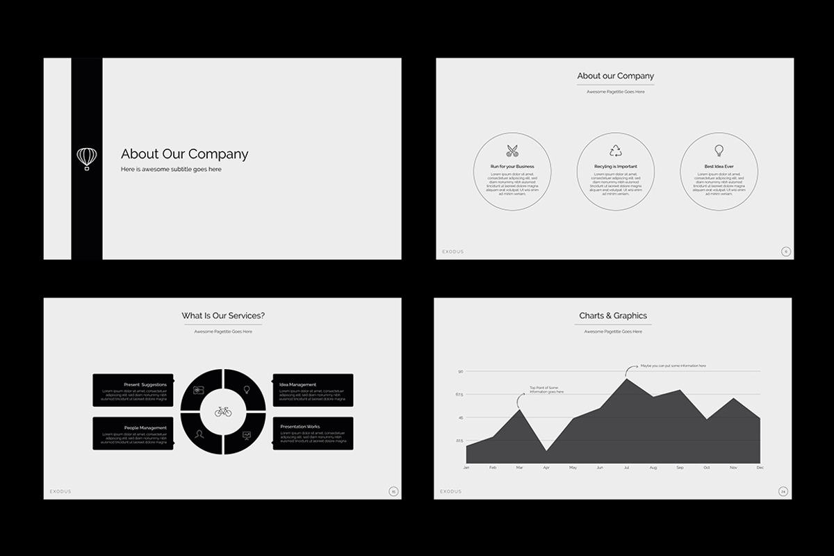 Exodus Keynote Template, a Presentation Template by PreFactory (Photo 2 of 6)
