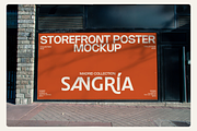 Storefront Poster Mockup PSD, an Advertising Mockup by Bruto Mockups (Thumbnail 3 of 3)