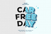 Text Effect Car Free Day, a Layer Style Add-On by Navy Graphic (Thumbnail 2 of 2)