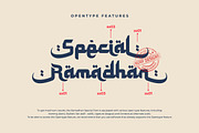 Special Ramadhan – Arabic Style Font, a Font by NURF Designs (Thumbnail 2 of 10)