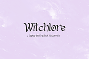 Witchlore Display Font, a Handwritten Font by Beck McCormick (Thumbnail 1 of 10)