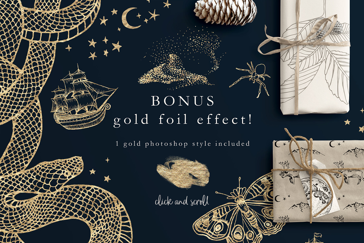 Murmurations and Other Magic, a Texture Illustration by Barn Owl Studio (Photo 3 of 16)