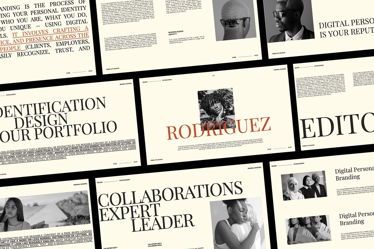 Rodriguez - Brand Identity Keynote, a Presentation Template by studiobasic (Photo 1 of 6)