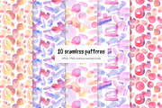 Watercolor Abstract Collection, a Decorative Illustration by Olga Alexeenko (Thumbnail 6 of 8)