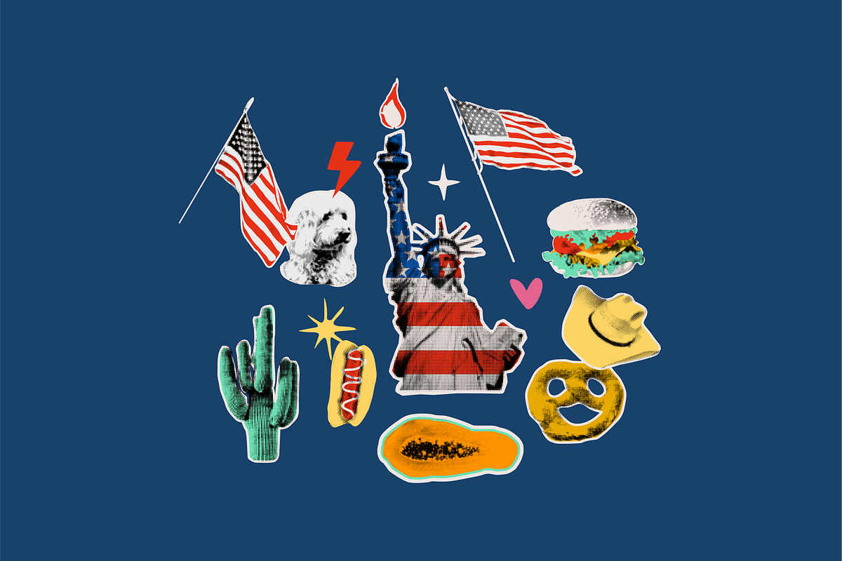 USA Stickers PNG SVG 51 Pcs, a Decorative Illustration by Anada Arty (Photo 7 of 13)