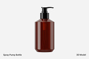Spray Pump Bottle 3D Model, an Object 3D Model by Akebareee (Thumbnail 1 of 7)