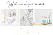 Instagram Post Template Clear, a Templates & Theme by Bumblebee (Thumbnail 3 of 6)