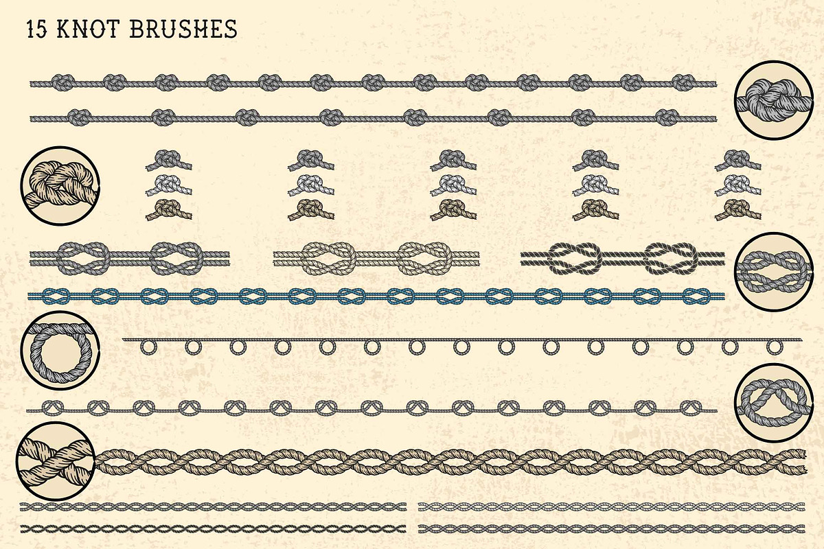 Sailor Mate´s Rope Brush Collection, a Brush Add-On by BAD TASTE (Photo 18 of 20)