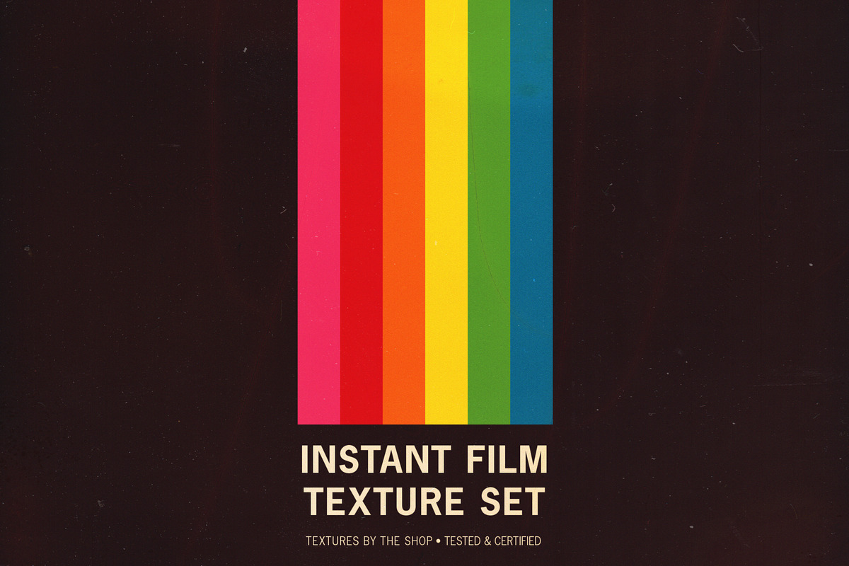 Expired instant film texture pack, a Texture Graphic by The Shop (Photo 7 of 15)