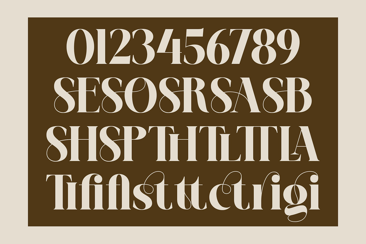 Belgina | Modern Unique Serif, a Serif Font by Typoraith Co (Photo 14 of 16)