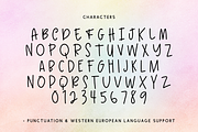 Stay Mild Sans, a Handwritten Font by Beck McCormick (Thumbnail 10 of 10)