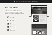 Wix Wedding & Photography Website, a Wix Template by Sky Dore Design (Thumbnail 2 of 11)