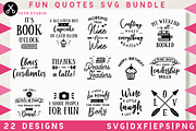 Fun Quotes SVG Bundle | MB10, an Illustration by Craft House SVG (Thumbnail 1 of 3)