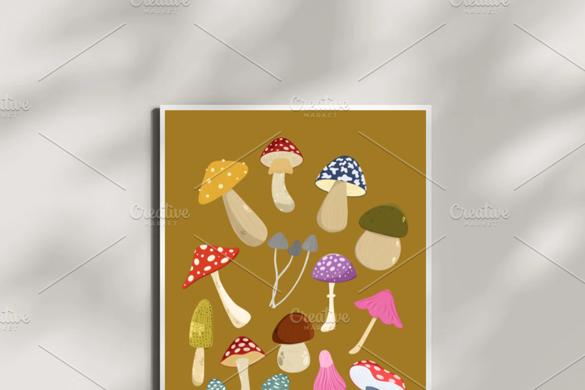 Whimsical Fall posters bundle, a Decorative Illustration by Oleksandra Illustrates (Photo 6 of 6)