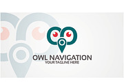 Owl Navigation - Logo Template, a Branding & Logo Template by Alfam17 (Thumbnail 1 of 3)