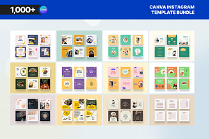 1000 Canva Instagram Template