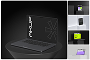 Apple Devices PSD Mockup Set, a Device Mockup by Mockupdaddy (Thumbnail 2 of 14)