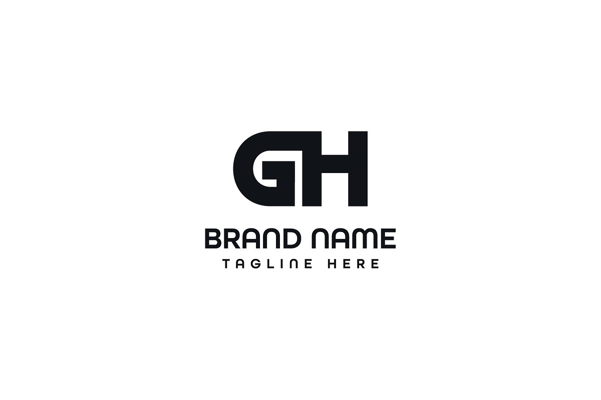 Letter GH Logo Design Vector, a Branding & Logo Template by Abir Hossain Waffi (Photo 3 of 4)