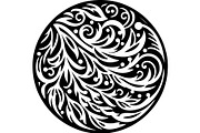 Black Mandala & Nature SVG Bundle, an Object Graphic by Designer_Momina (Thumbnail 3 of 13)