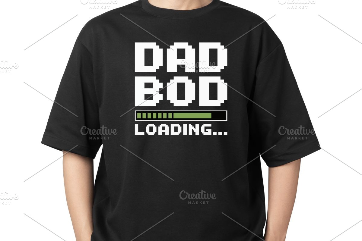 Dad Bod Loading – Funny Father's Day, an Illustration by Awieee1 (Photo 2 of 4)