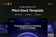 Digital Security Pitch Deck, a Presentation Template by pickolabstudio (Thumbnail 1 of 6)