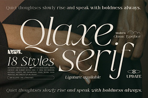Qlaxe Serif – Update Italics