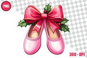 Christmas Ballet Slippers Cliparts, a Person Illustration by taramija (Thumbnail 6 of 26)