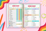 2026 Kids Chore Charts, a Stationery Template by Designmela01 (Thumbnail 5 of 8)