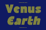 CS Portia Slitscan, a Sans Serif Font by Craft Supply Co. (Thumbnail 3 of 8)
