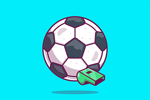 9 SPORT OBJECTS ILLUSTRATION