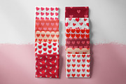 Watercolor Hearts Patterns, a Pattern Graphic by Tiger and Flower (Thumbnail 7 of 10)