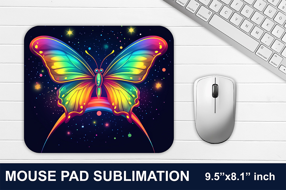 Butterfly Mouse Pad Bundle, a Graphic by crative8112 (Photo 4 of 9)
