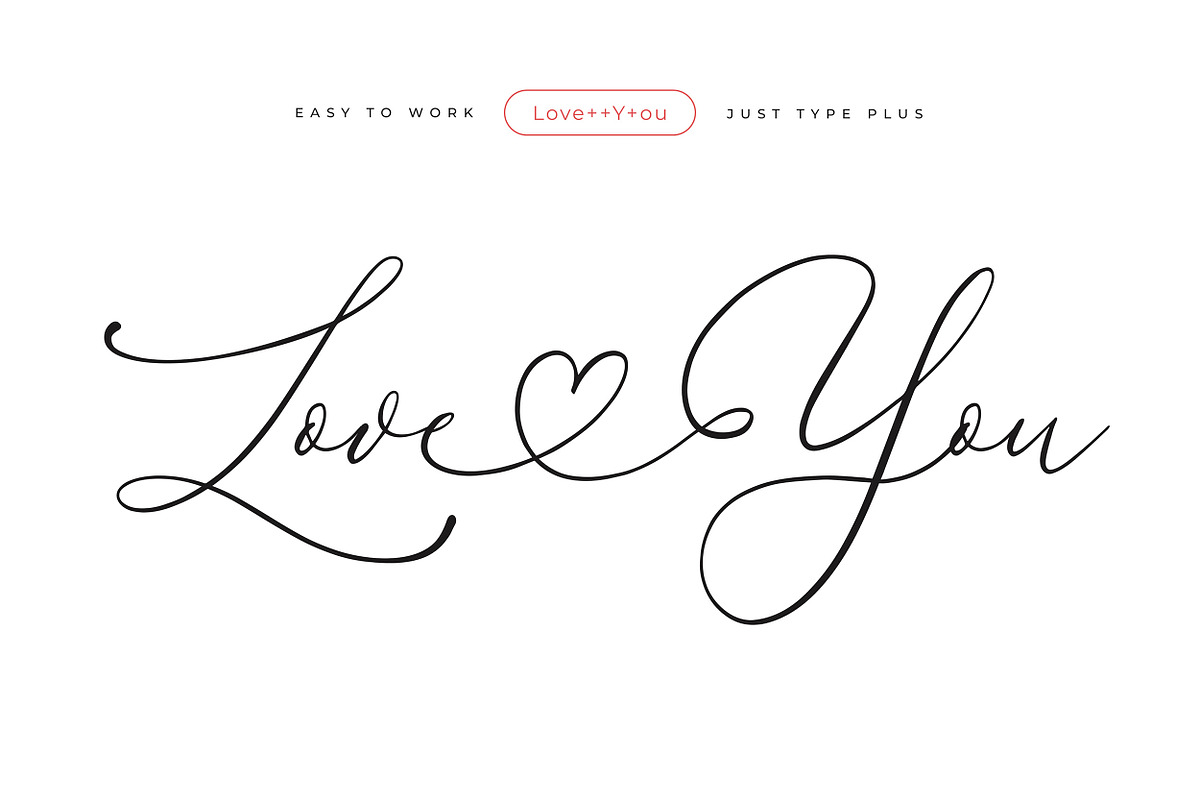Little Love - for Templett & Corjl, a Script Font by Blessed Print (Photo 8 of 25)