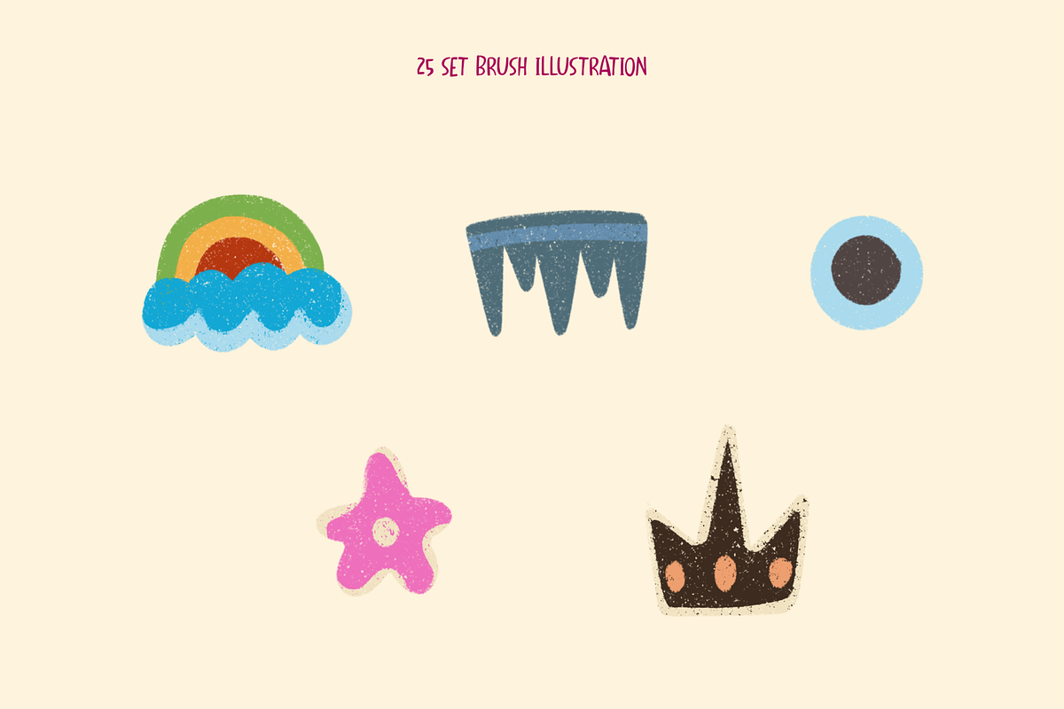 Playful Crayon Illustration, a Graphic by HunEyy (Photo 6 of 8)