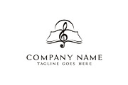 Singing Book Music Notes Sheet logo, a Branding & Logo Template by Enola99d (Thumbnail 2 of 2)