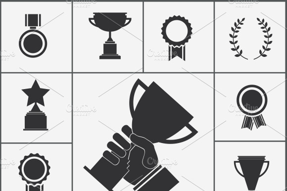 Trophy And Award Icons