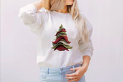 Whimsical Christmas Tree  Clipart Bu, an Illustration by SVGArt (Thumbnail 5 of 8)