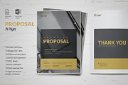 Proposal, a Brochure Template by Sabin (Thumbnail 1 of 6)