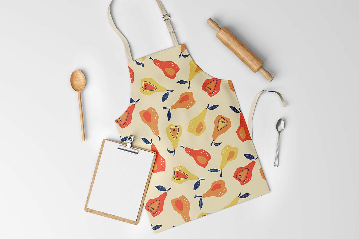 Sweet Pears Seamless Pattern Set, a Pattern Graphic by Irina Ostapenko (Photo 5 of 5)